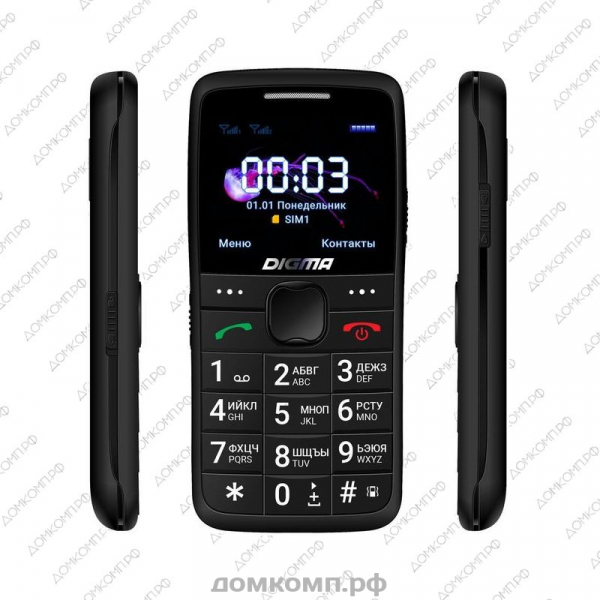Мобильный телефон Digma S220 Linx недорого. домкомп.рф